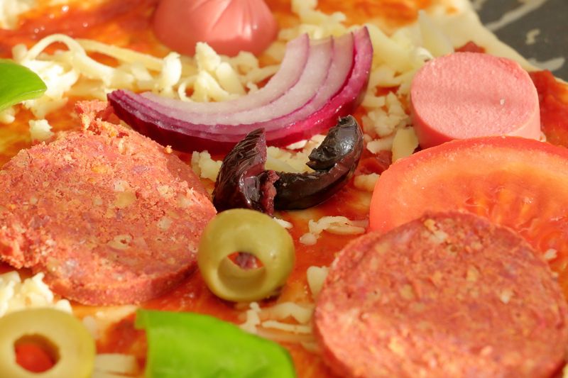 Loaded nachos starter at Jet's pizza
